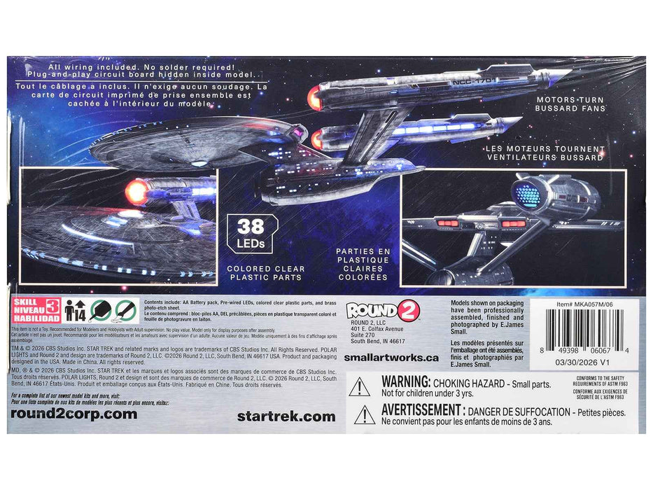 Star Trek: Strange New Worlds (2022-Current) TV Series USS Enterprise NCC-1701 Lighting Kit for 1/1000 Model Kit by Polar Lights