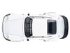 RWB 930 Matt White with Black Stripes 1/64 Diecast Model Car by Model Model