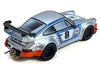 RWB 964 #8 "Ichiban Boshi - Martini Racing" Silver Metallic with Stripes 1/64 Diecast Model Car by Model Model