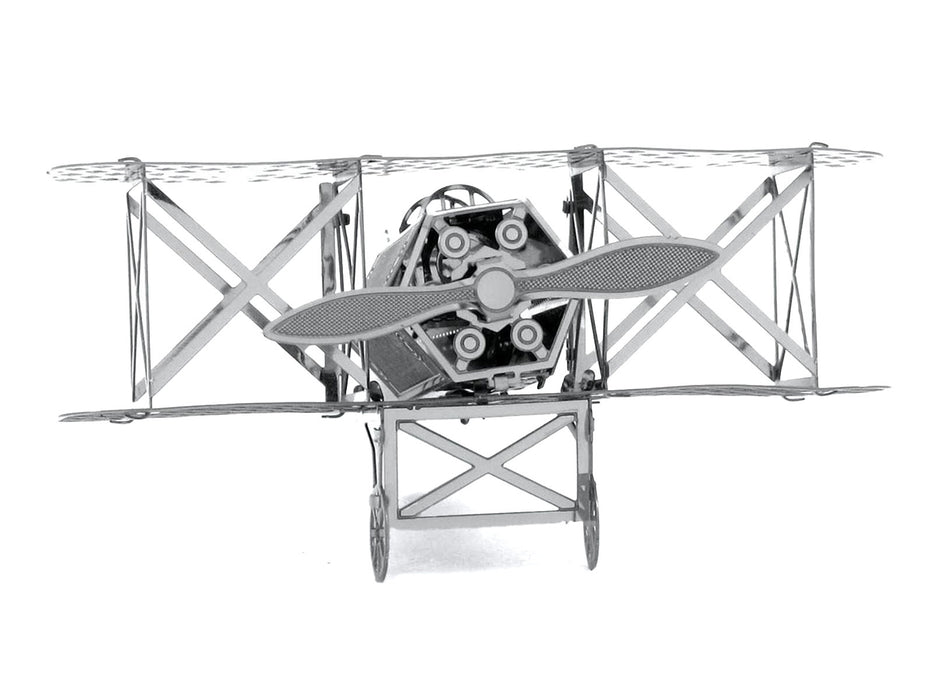 Model Kit Fokker D-VII Fighter Aircraft "Imperial German Army" (Easy Difficulty) Steel Model by Metal Earth