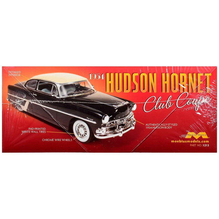 Skill 3 Model Kit 1954 Hudson Hornet Coupe 1/25 Scale Model by Moebius