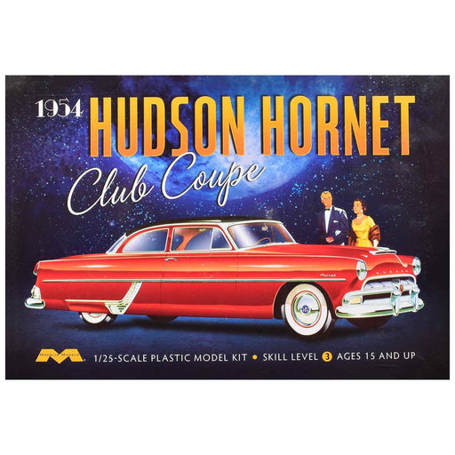 Skill 3 Model Kit 1954 Hudson Hornet Coupe 1/25 Scale Model by Moebius