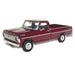 Skill 3 Model Kit 1970 Ford F-100 Custom Cab 4x4 Pickup Truck 1/25 Scale Model by Moebius