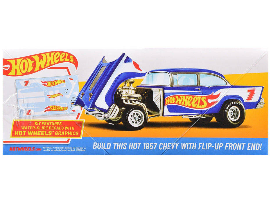 Skill 2 Model Kit 1957 Chevrolet Sedan Flip-Nose "Hot Wheels" 1/25 Scale Model by MPC