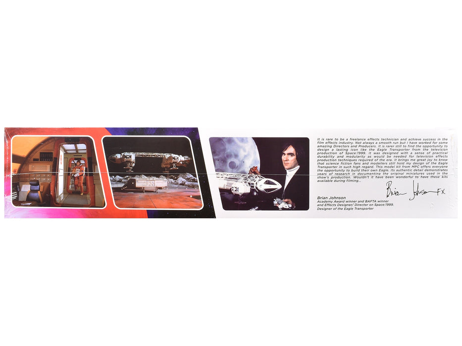 Skill 2 Model Kit Eagle Transporter Spacecraft "Celebrating 40 Years" "Space: 1999" (1975-1977) TV Series 1/48 Scale Model by MPC