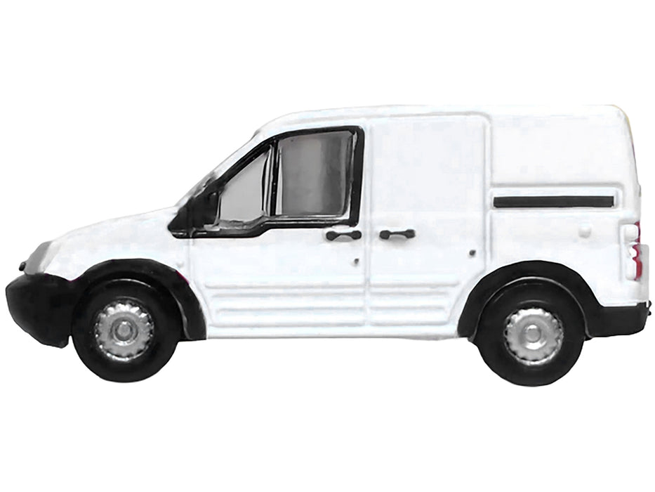 Ford Transit Connect Van RHD (Right Hand Drive) Frozen White 1/148 (N) Scale Diecast Model Car by Oxford Diecast