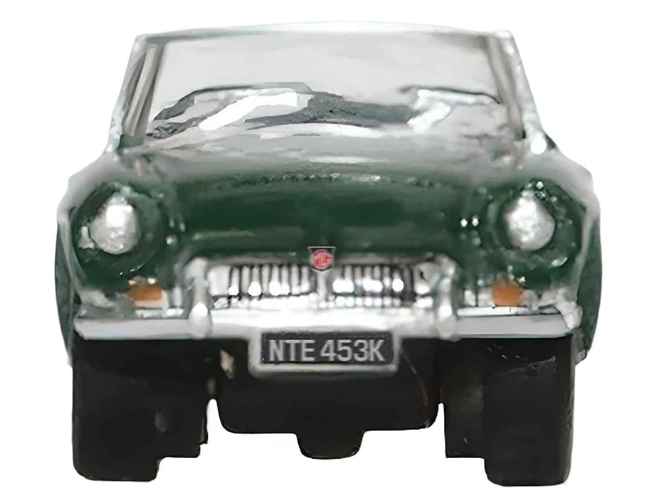 MG MGB Roadster RHD (Right Hand Drive) British Racing Green 1/148 (N) Scale Diecast Model Car by Oxford Diecast