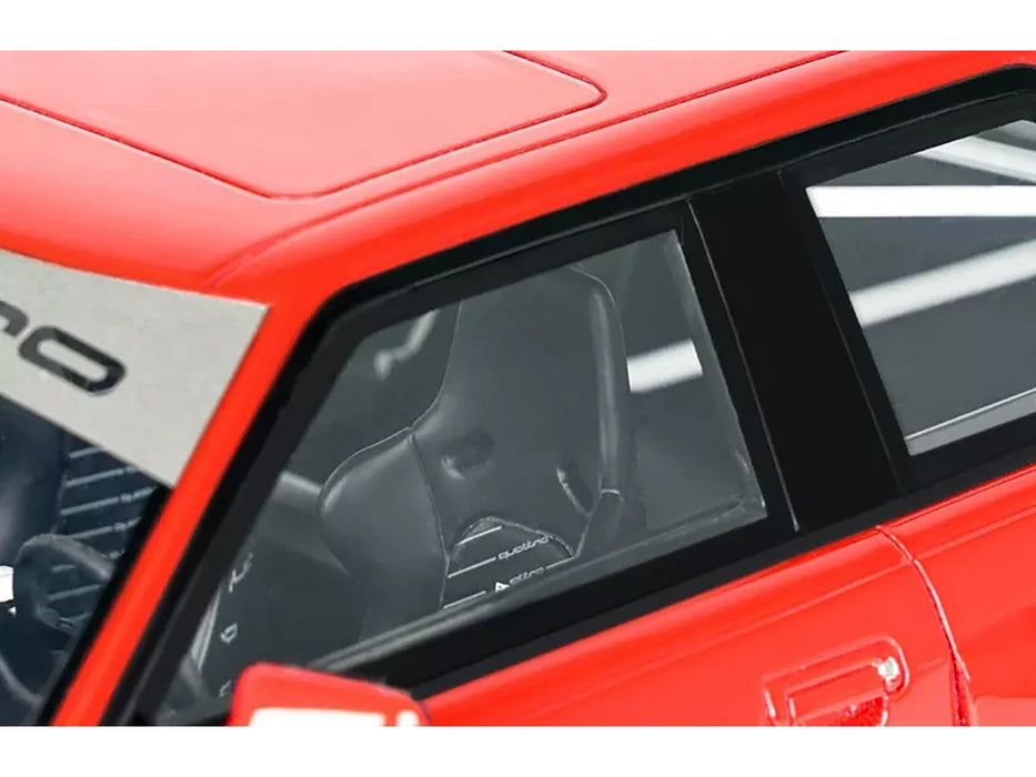 2021 Audi 80 Coupe "Prior Design" Misano Red Limited Edition to 2500 pieces Worldwide 1/18 Model Car by Otto Mobile