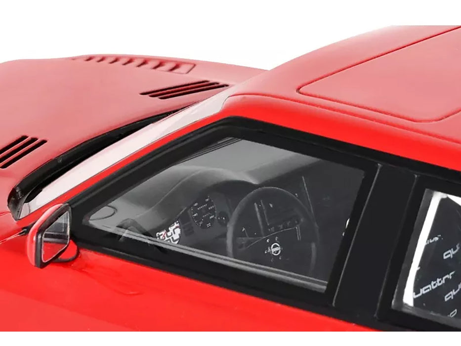 2021 Audi 80 Coupe "Prior Design" Misano Red Limited Edition to 2500 pieces Worldwide 1/18 Model Car by Otto Mobile