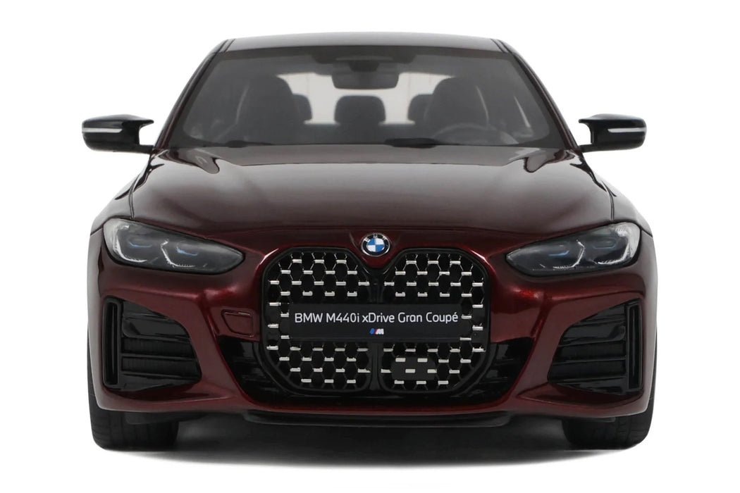 2021 BMW M440i xDrive Gran Coupe Aventurin Red Metallic Limited Edition to 500 pieces Worldwide 1/18 Model Car by Otto Mobile