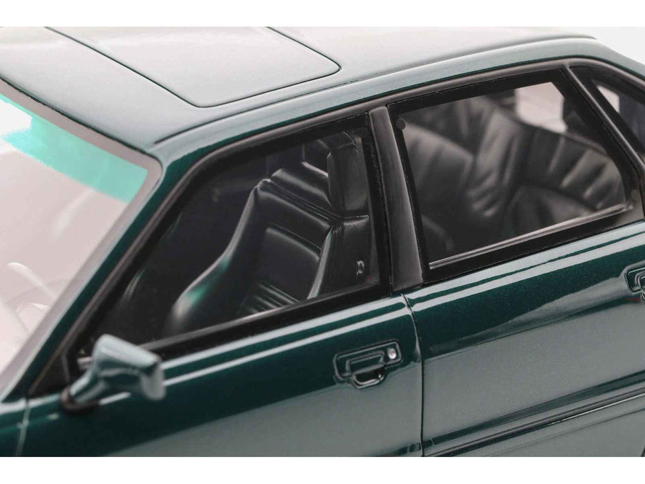 1993 Audi S2 Sedan Emerald Green Metallic Limited Edition to 2000 pieces Worldwide 1/18 Model Car by Otto Mobile