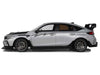 2024 Honda Civic Type R Mugen Group B RHD (Right Hand Drive) Matt Silver Metallic with Black Hood Limited Edition to 999 pieces Worldwide 1/18 Model Car by Otto Mobile