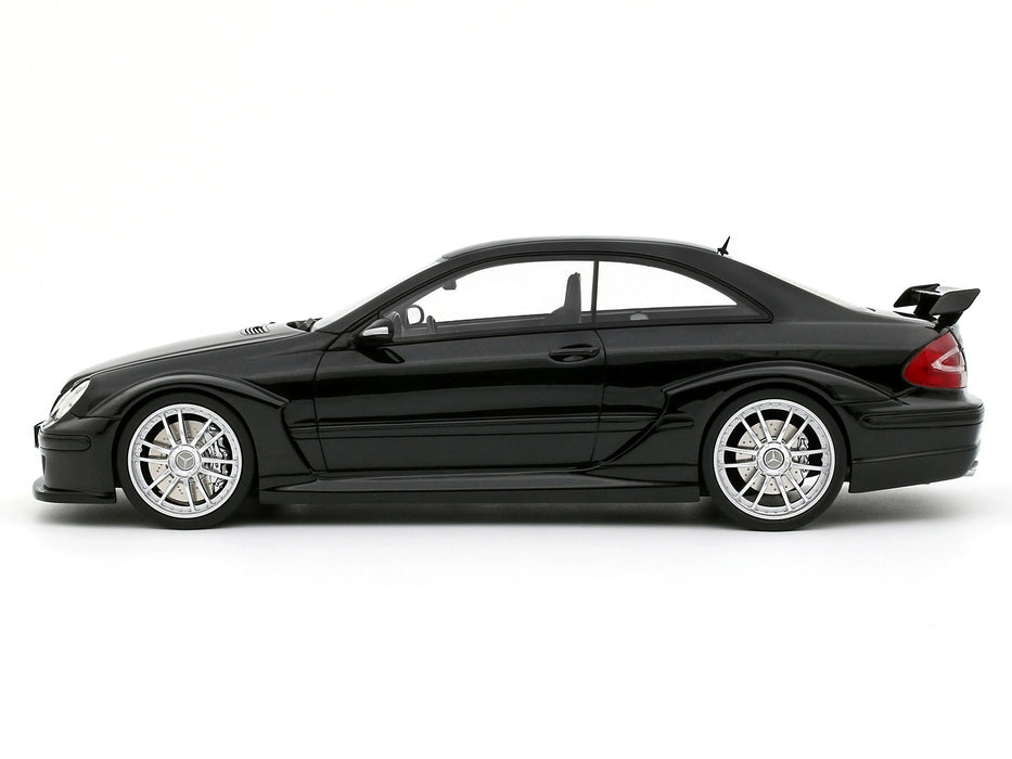 2004 Mercedes-Benz C209 CLK DTM AMG Coupe Obsidian Black Metallic Limited Edition to 999 pieces Worldwide 1/18 Model Car by Otto Mobile