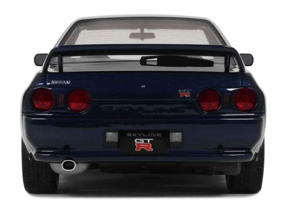 1993 Nissan Skyline GT-R (BNR32) RHD (Right Hand Drive) Dark Blue Pearl Limited Edition to 2000 pieces Worldwide 1/18 Model Car by Otto Mobile