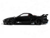2020 Honda NSX (NA1) LB-Works Black with Red Interior Limited Edition to 2000 pieces Worldwide 1/18 Model Car by Otto Mobile