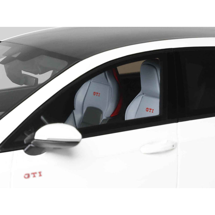 2024 Volkswagen Golf Mk.8 GTi Clubsport Pure White Limited Edition to 999 pieces Worldwide 1/18 Model Car by Otto Mobile