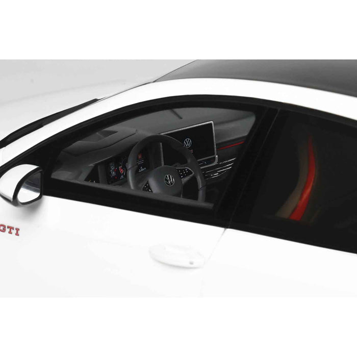 2024 Volkswagen Golf Mk.8 GTi Clubsport Pure White Limited Edition to 999 pieces Worldwide 1/18 Model Car by Otto Mobile