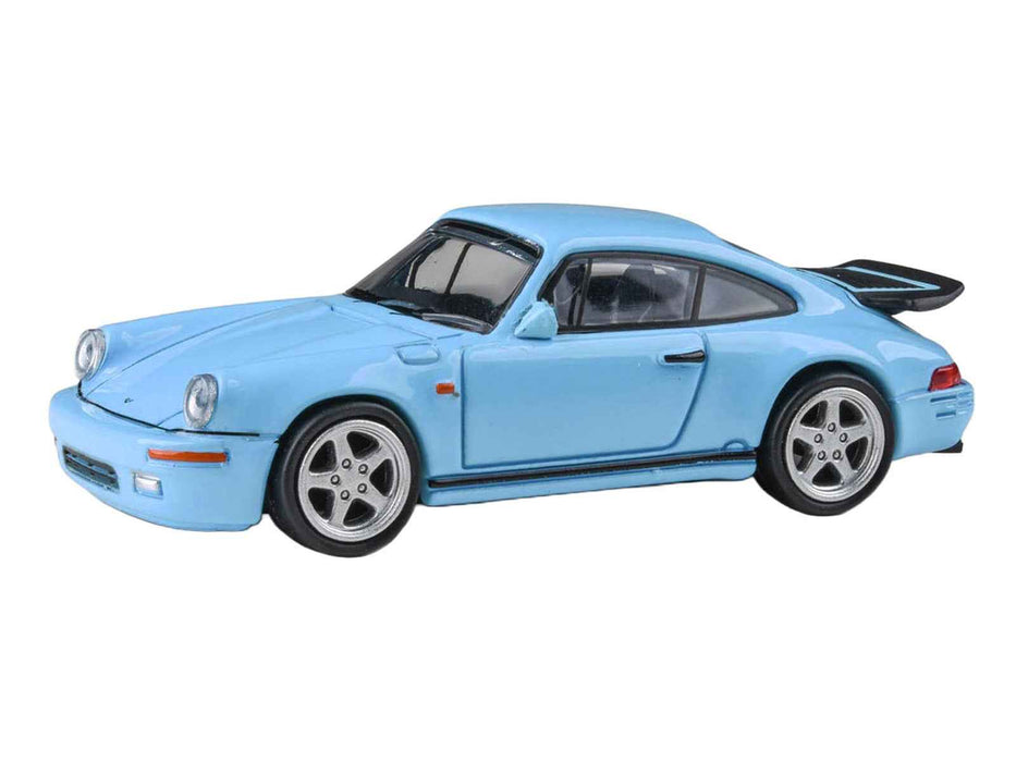 1987 RUF CTR Gulf Blue 1/64 Diecast Model Car by Paragon Models