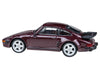 1986 RUF BTR Slantnose Ruby Red Metallic 1/64 Diecast Model Car by Paragon Models