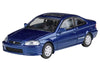 1999 Honda Civic Coupe Electron Blue Pearl Metallic with Sunroof 1/64 Diecast Model Car by Paragon Models