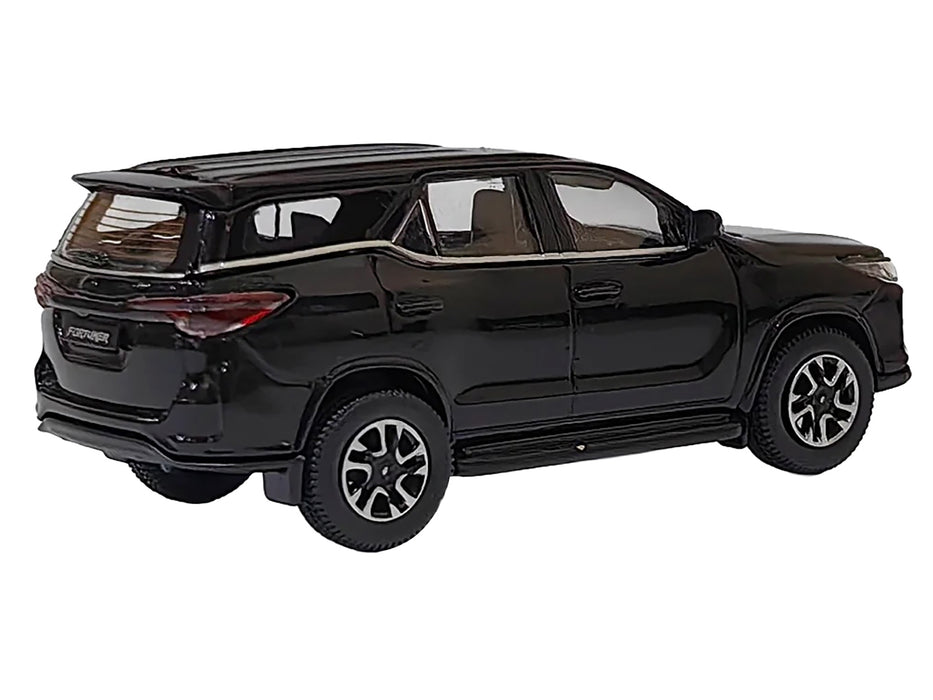 2023 Toyota Fortuner Attitude Black 1/64 Diecast Model Car by Paragon Models