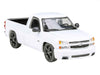 2006 Chevrolet Silverado 'Cateye' Pickup Truck Summit White 1/64 Diecast Model Car by Paragon Models
