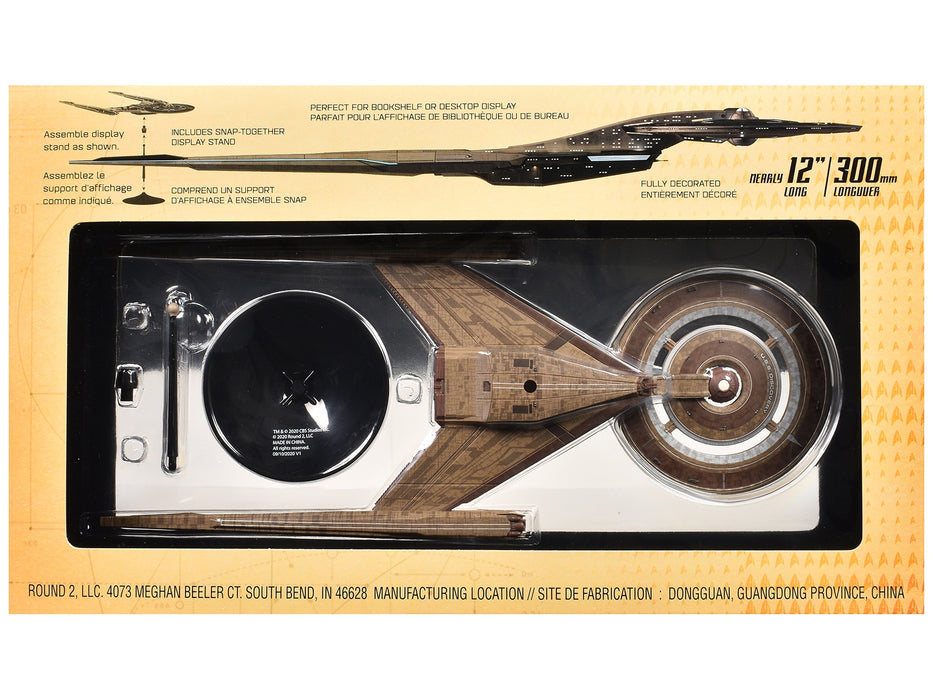 U.S.S. Discovery NCC-1031 Spacecraft "Star Trek: Discovery" (2017-2024) TV Series 1/2500 Scale Model by Polar Lights