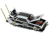 Skyline C210 "Bosozoku Style" RHD (Right Hand Drive) #210 Matt Black and Silver 1/64 Diecast Model Car by Pop Race