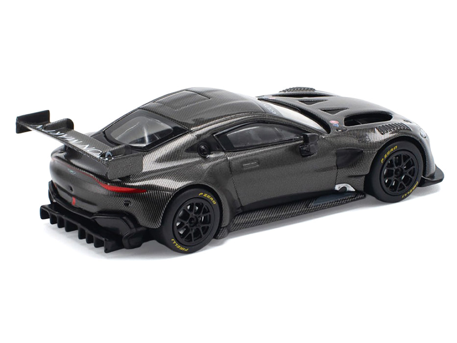 Aston Martin GT3 Carbon Edition 1/64 Diecast Model Car by Pop Race