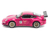 RWB 997 #12 "Hotel Ava" Pink Metallic 1/64 Diecast Model Car by Pop Race