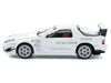 Mazda RX7 (FC3S) RE Amemiya RHD (Right Hand Drive) White 1/64 Diecast Model Car by Pop Race