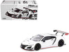 Honda NSX GT3 EVO22 White 1/64 Diecast Model Car by Pop Race