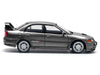 Mitsubishi Lancer Evolution IV RHD (Right Hand Drive) Dark Gray Metallic 1/64 Diecast Model Car by Pop Race