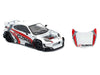Toyota Pandem GR86 "Cusco" White with Racing Graphics 1/64 Diecast Model Car by Pop Race