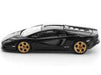 Lamborghini Countach LPI 800-4 Deep Black 1/64 Diecast Model Car by Pop Race