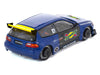 Pandem Civic EG6 RHD (Right Hand Drive) "Sunoco" Blue Metallic with Yellow Accents 1/64 Diecast Model Car by Pop Race