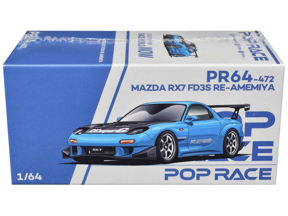 Fd Rx7 Miami Blue Mazda RX7 (FD3S) RE Amemiya RHD (Right Hand Drive) Light Blue with ...