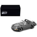 Singer Targa Dark Chrome "The Dark Chrome Series" 1/64 Diecast Model Car by Pop Race