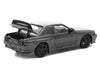 GTR R32 RHD (Right Hand Drive) Dark Chrome "The Dark Chrome Series" 1/64 Die Cast Model Car by Pop Race