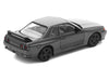 GTR R32 RHD (Right Hand Drive) Dark Chrome "The Dark Chrome Series" 1/64 Die Cast Model Car by Pop Race