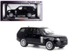 Land Rover Ranger Rover 50th Anniversary Black Metallic with Sunroof 1/18 Diecast Model Car by Heimanba