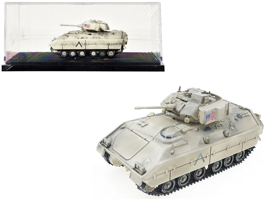 M2 Bradley Infantry Fighting Vehicle Tank "United States Army" Desert Camouflage 1/72 Diecast Model