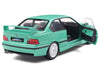 1991 BMW E36 M3 "Solido Works" Mint Green with Mint Green Interior 1/18 Diecast Model Car by Solido
