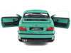 1991 BMW E36 M3 "Solido Works" Mint Green with Mint Green Interior 1/18 Diecast Model Car by Solido