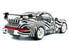 2022 RWB Bodykit #13 "The Zebra" Black and White Striped 1/18 Diecast Model Car by Solido