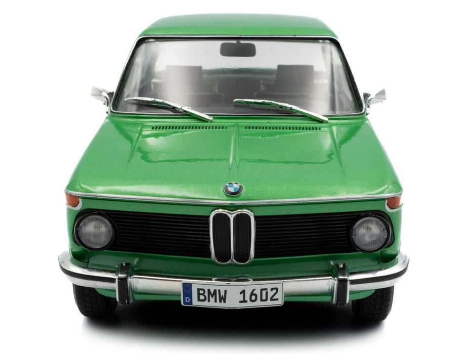 1971 BMW 1602 Taiga Green Metallic 1/18 Diecast Model Car by Solido