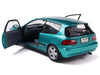 1991 Honda Civic (EG6) RHD (Right Hand Drive) Aztec Green Metallic 1/18 Diecast Model Car by Solido