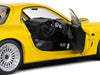1994 Mazda RX7 Type RS (FD3RS) RHD (Right Hand Drive) Yellow 1/18 Diecast Model Car by Solido