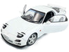 2001 Mazda RX7 Type RS (FD3S) RHD (Right Hand Drive) White 1/18 Diecast Model Car by Solido