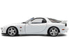 2001 Mazda RX7 Type RS (FD3S) RHD (Right Hand Drive) White 1/18 Diecast Model Car by Solido